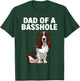 Cool Basset Hound Design Dad Dog Basset Hound Lovers T-Shirt - T-Shirt | Forest