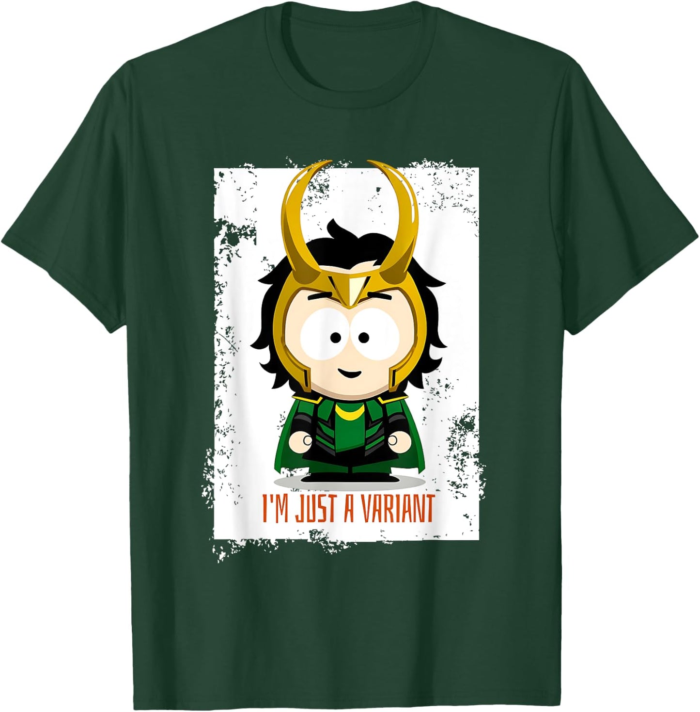 Cute Loki Variant Meme - I'm Just a Variant Chibi Character T-Shirt - T-Shirt | Forest