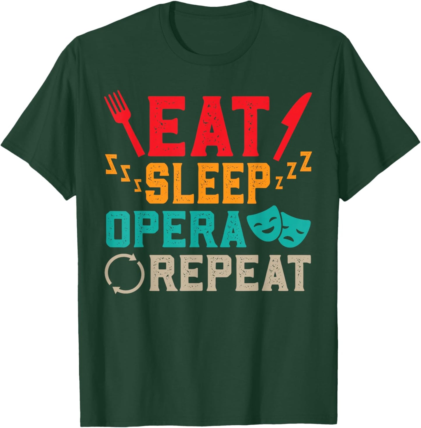 Opera Singer T-Shirt - T-Shirt | Forest