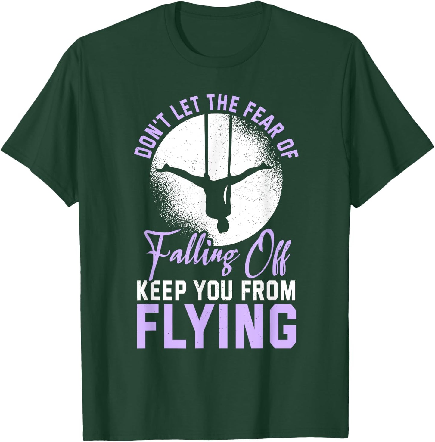 Aerialist Aerial Silks Acrobatics Air Yoga T-Shirt - T-Shirt | Forest