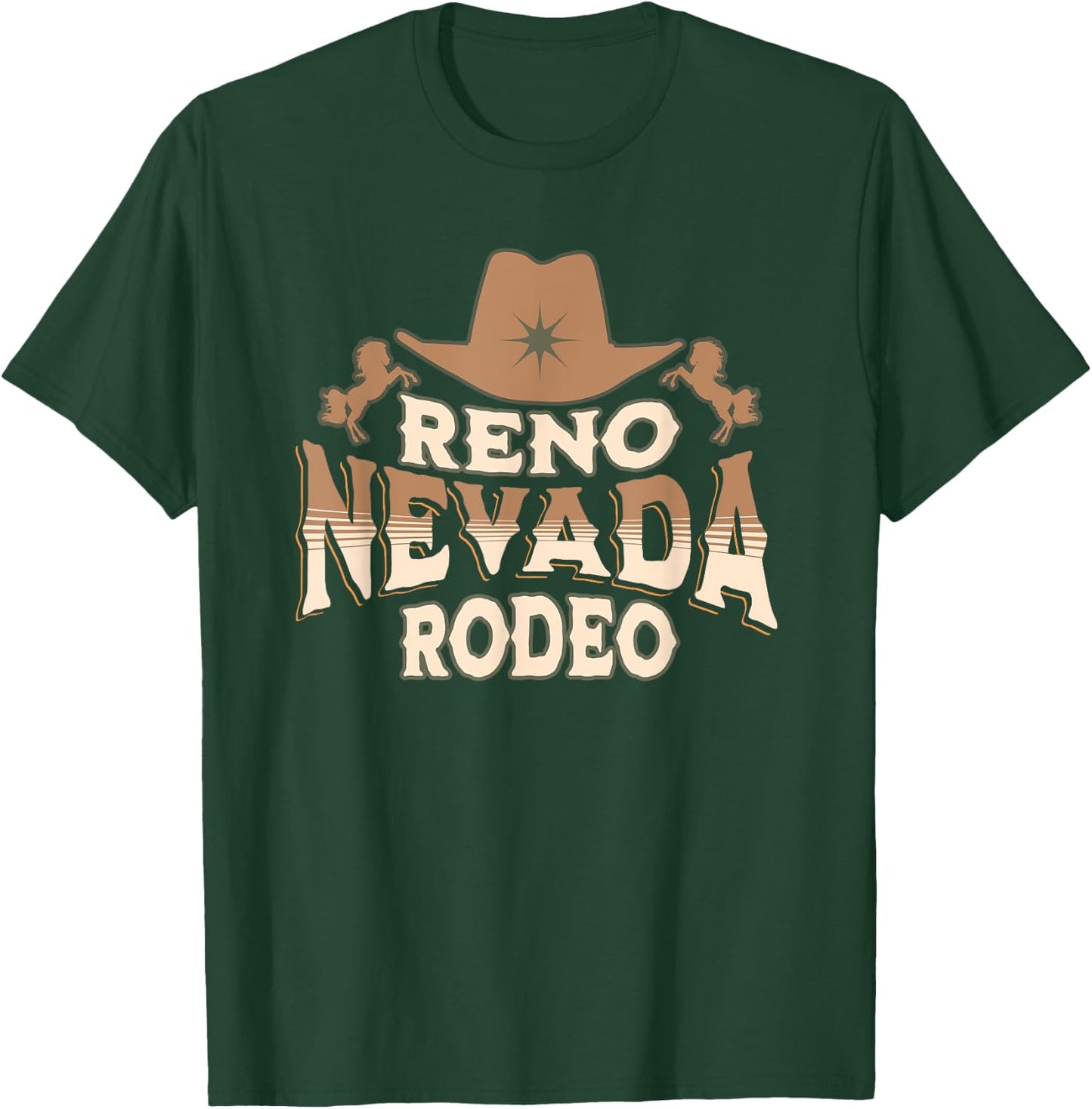Reno Nevada Rodeo T-Shirt - T-Shirt | Forest