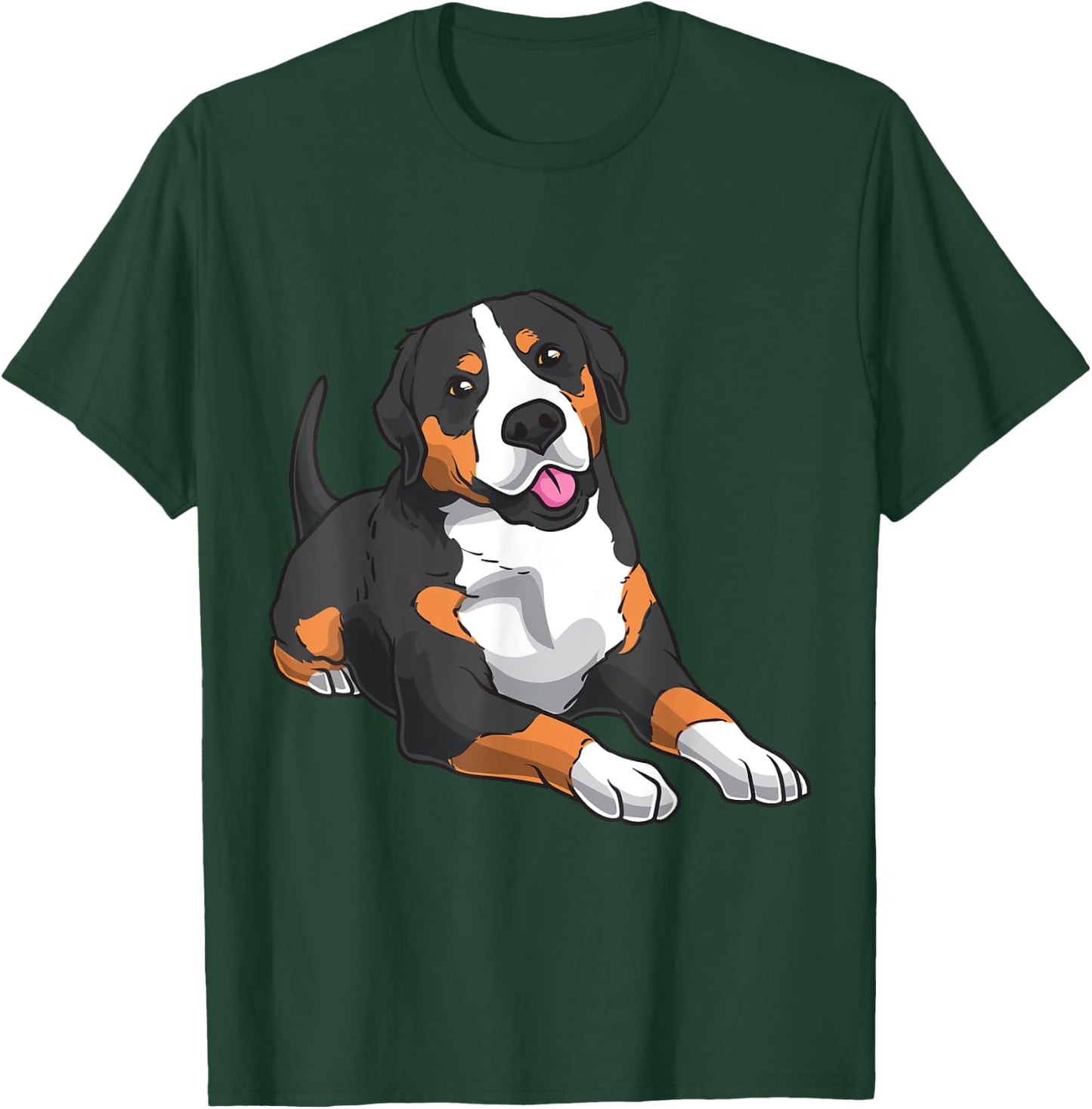 Greater Swiss Mountain Dog T-Shirt - T-Shirt | Forest