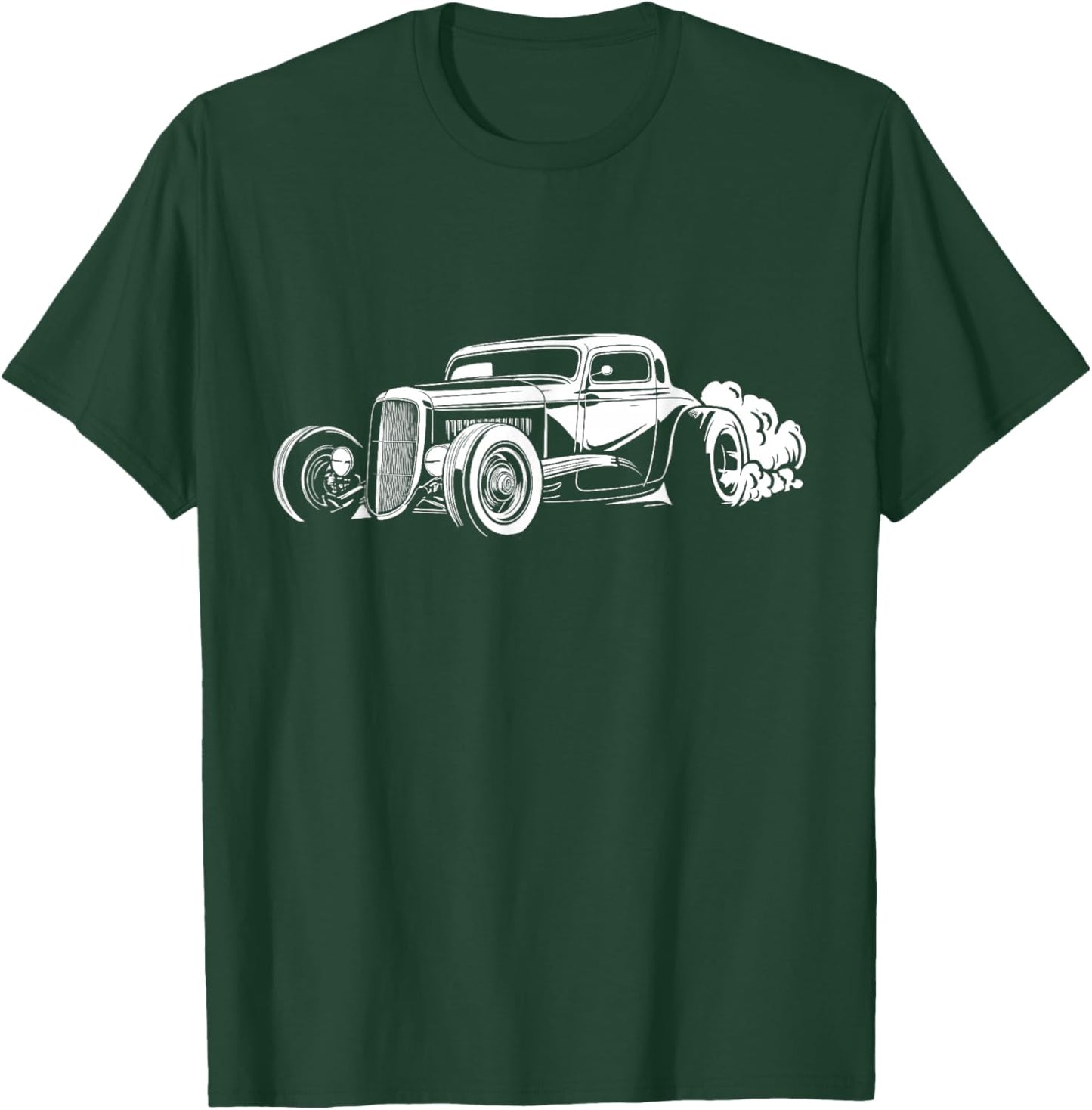 Vintage HotRod Classic Car T-Shirt - T-Shirt | Forest