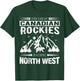 Hiking and camping Canadian Rockies - Canada Rocky Mountains T-Shirt - T-Shirt | Forest