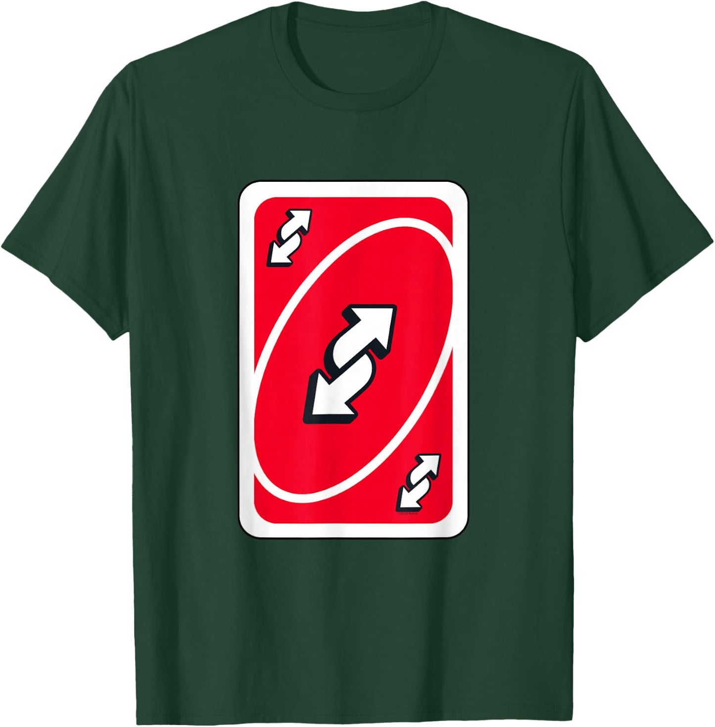 UNO - Red Reverse Card T-Shirt - T-Shirt | Forest