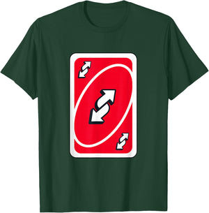 UNO - Red Reverse Card T-Shirt - T-Shirt | Forest