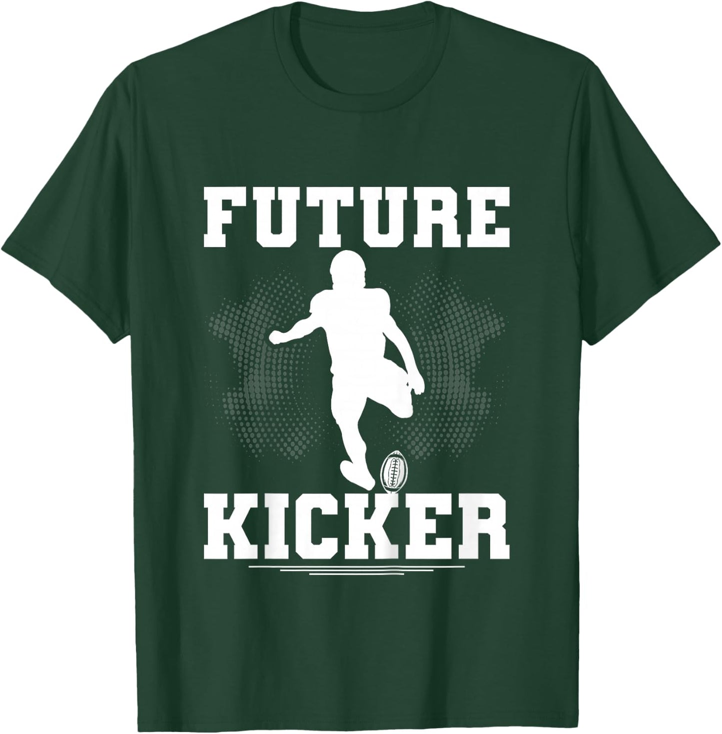 Football Future Kicker Toddler Team Position T-Shirt - T-Shirt | Forest