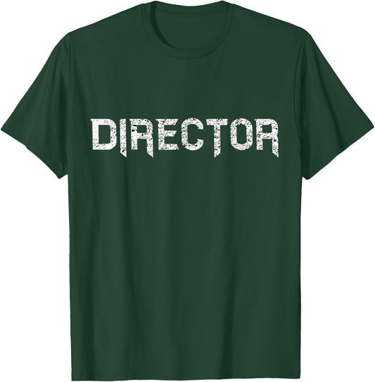 Film Director Filmmaker Cameraman Movie Maker Film Crew T-Shirt - T-Shirt | Forest