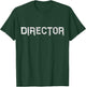 Film Director Filmmaker Cameraman Movie Maker Film Crew T-Shirt - T-Shirt | Forest