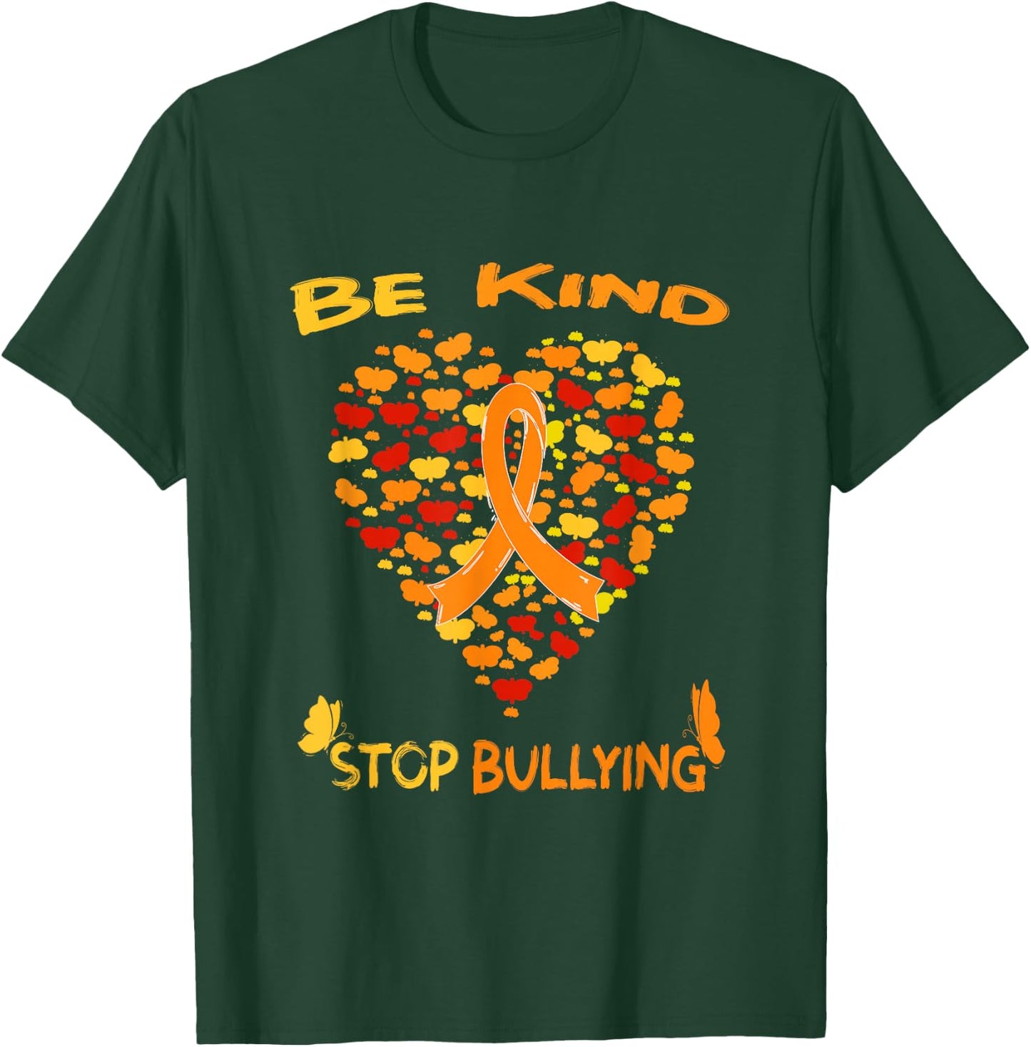 Unity Day Stop Bullying Prevention Month October Wear Blue T-Shirt - T-Shirt | Forest
