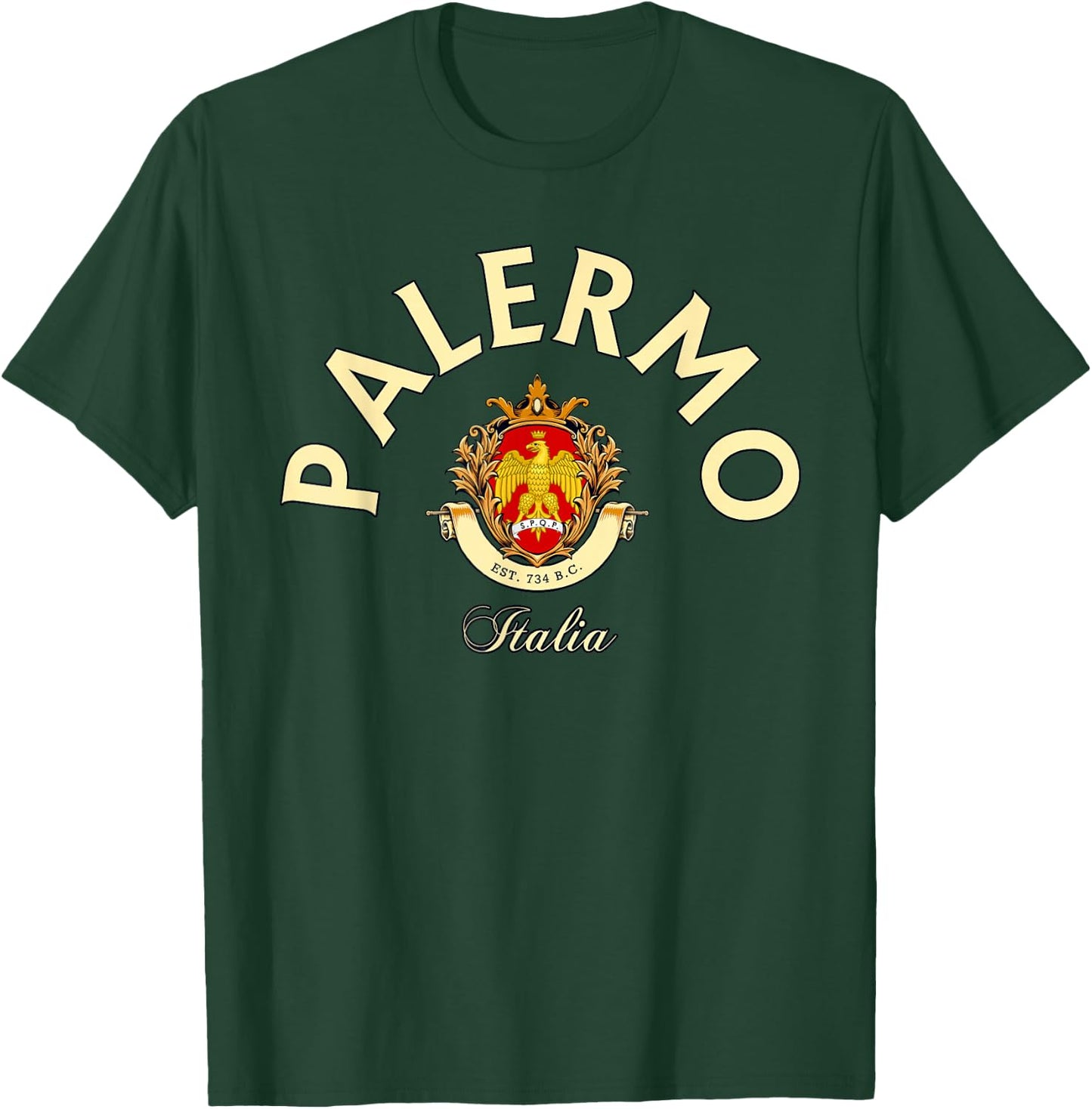 Palermo Italia vacation Palermo trip Palermo fan Palermo T-Shirt - T-Shirt | Forest