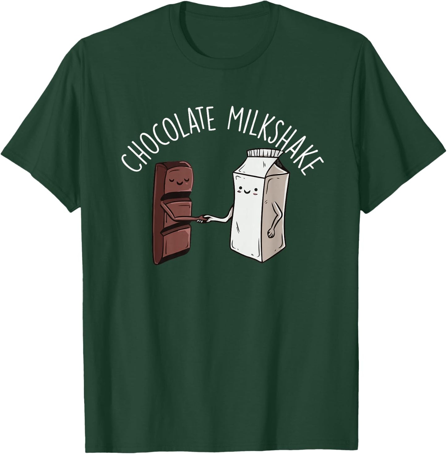 Chocolate Milk Shake Best Friends Funny Chocolate Milk Drink T-Shirt - T-Shirt | Forest
