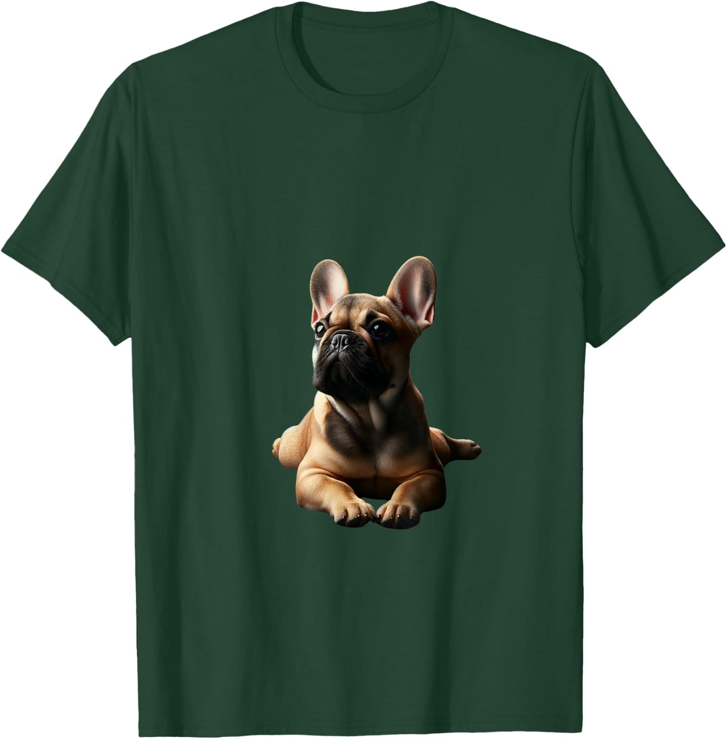 Fawn French Bulldog Shirt Frenchie Mom Dad Dog Puppy Pet T-Shirt - T-Shirt | Forest