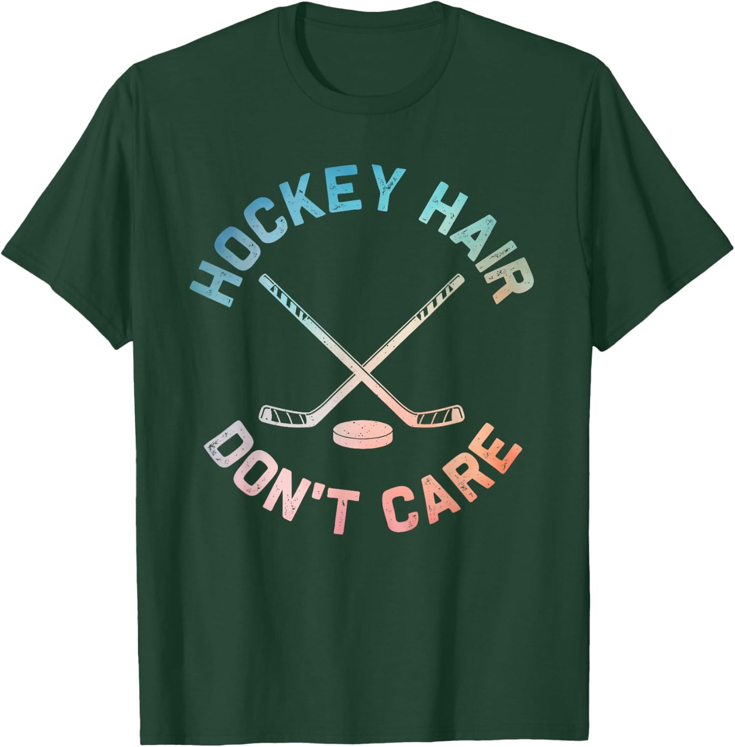 Best Ice Hockey Design Women Skate Ice Hockey Player T-Shirt - T-Shirt | Forest