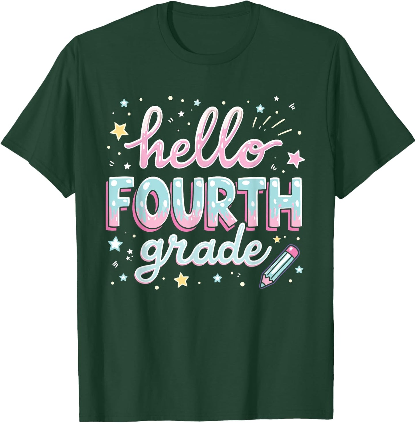 4th Grade Classroom Must-Haves T-Shirt - T-Shirt | Forest