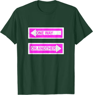 Pink Either Way Pink Graphic T-Shirt - T-Shirt | Forest
