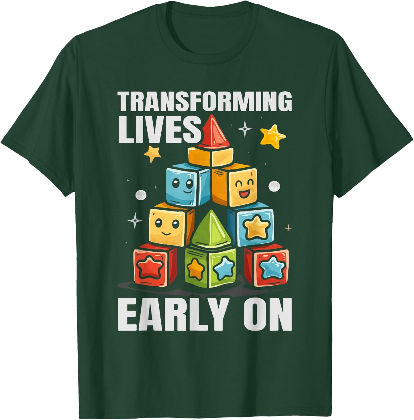 Early Intervention Specialist Job Profession T-Shirt - T-Shirt | Forest