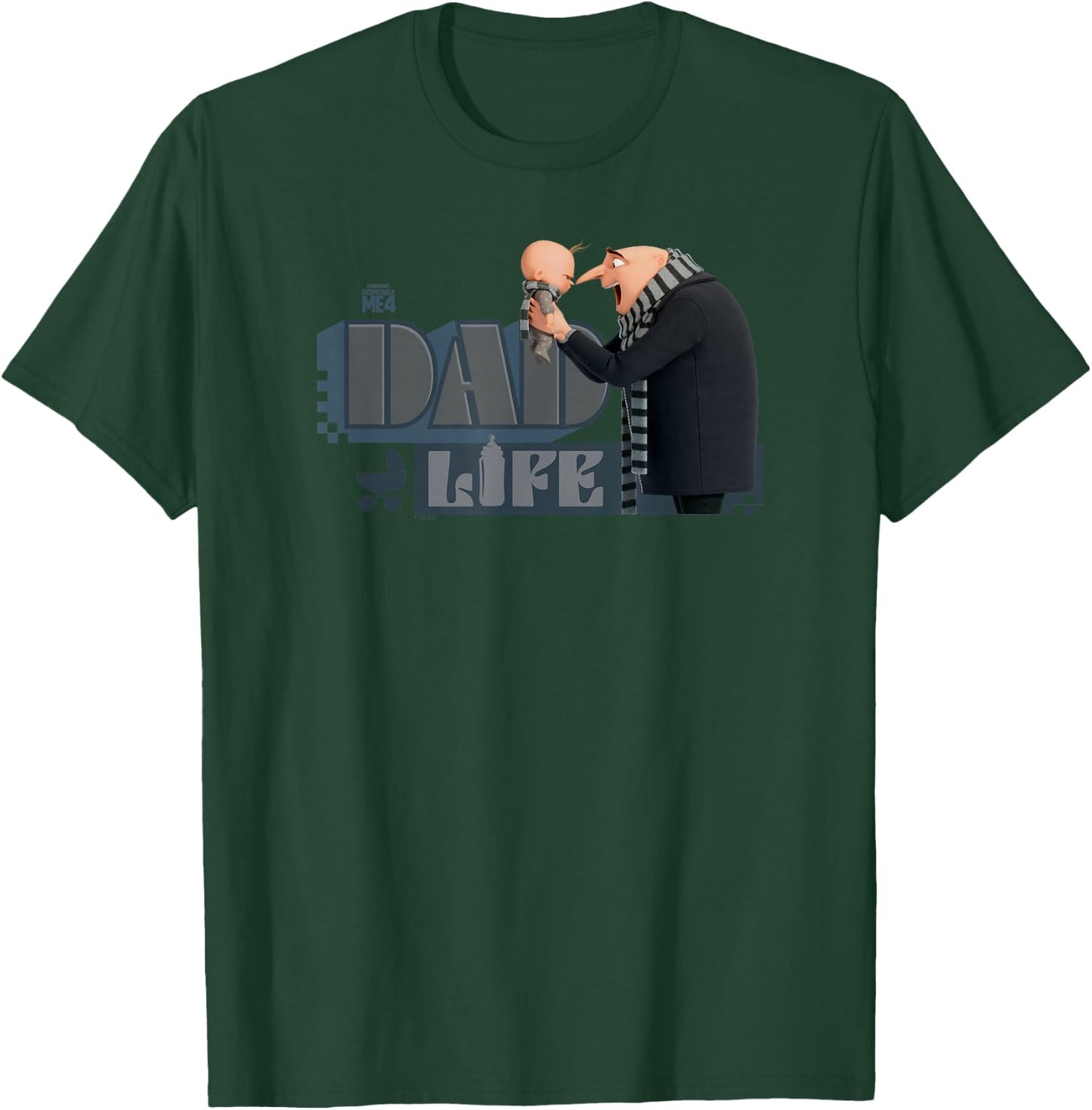 Minions Despicable Me 4 Gru Dad Life T-Shirt - T-Shirt | Forest