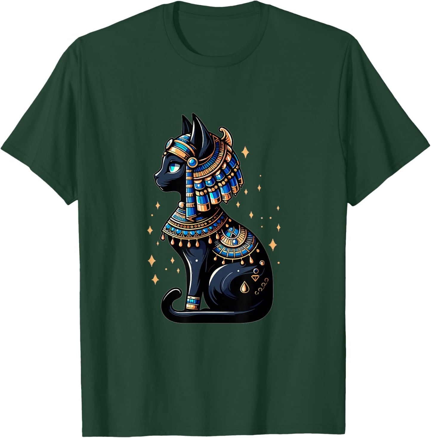 Mythology Egyptian God Bastet T-Shirt - T-Shirt | Forest