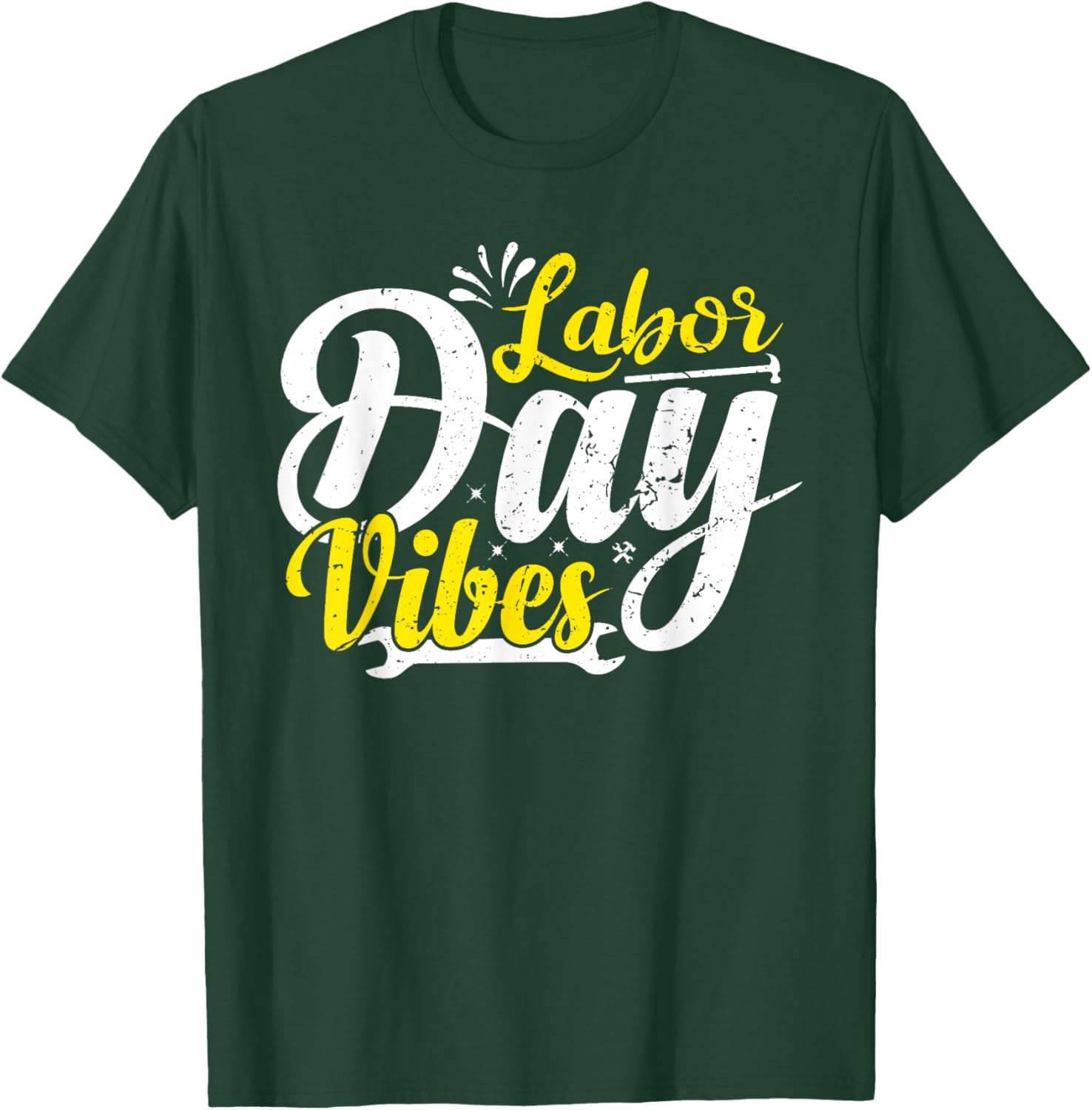 Labor Day Vibes Shirt Patriot Happy Labor Day Men Women Boys T-Shirt - T-Shirt | Forest