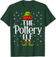 The Pottery Elf Funny Ceramics Artist Clay Pottery Christmas T-Shirt - T-Shirt | Forest