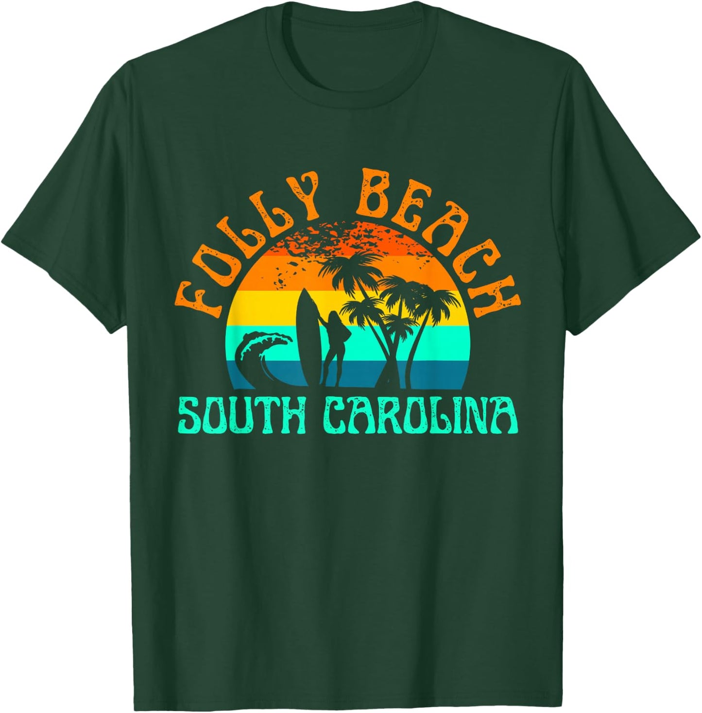 Folly Beach T-Shirt - T-Shirt | Forest