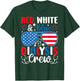 Red White Blue Dialysis Crew Patriotic Nurse 4th of July Kids Men T-Shirt - T-Shirt | Forest