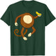 Monkey Holding Banana Halloween Costume T-Shirt - T-Shirt | Forest