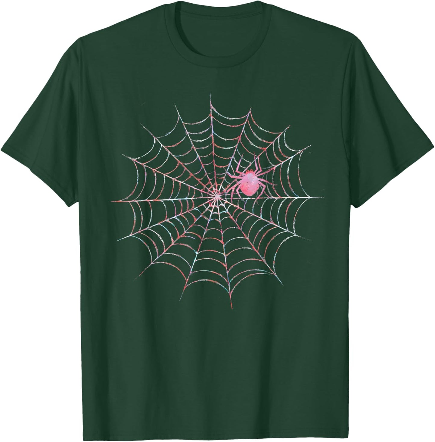Halloween Girl Spider Spooky Horror Party Costume T-Shirt - T-Shirt | Forest