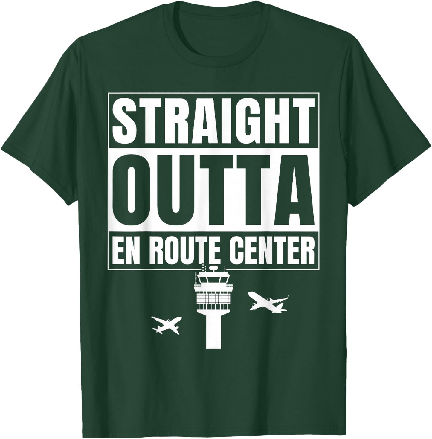 Air traffic controller T-Shirt - T-Shirt | Forest