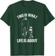 Bicycle BMX Cyclist Father and Son Child Cyclist Bike T-Shirt - T-Shirt | Forest