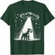 Schnauzer Mom Dad Dog - Funny Alien UFO Women T-Shirt - T-Shirt | Forest