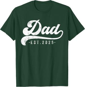 Dad Est 2025 T-Shirt - T-Shirt | Forest