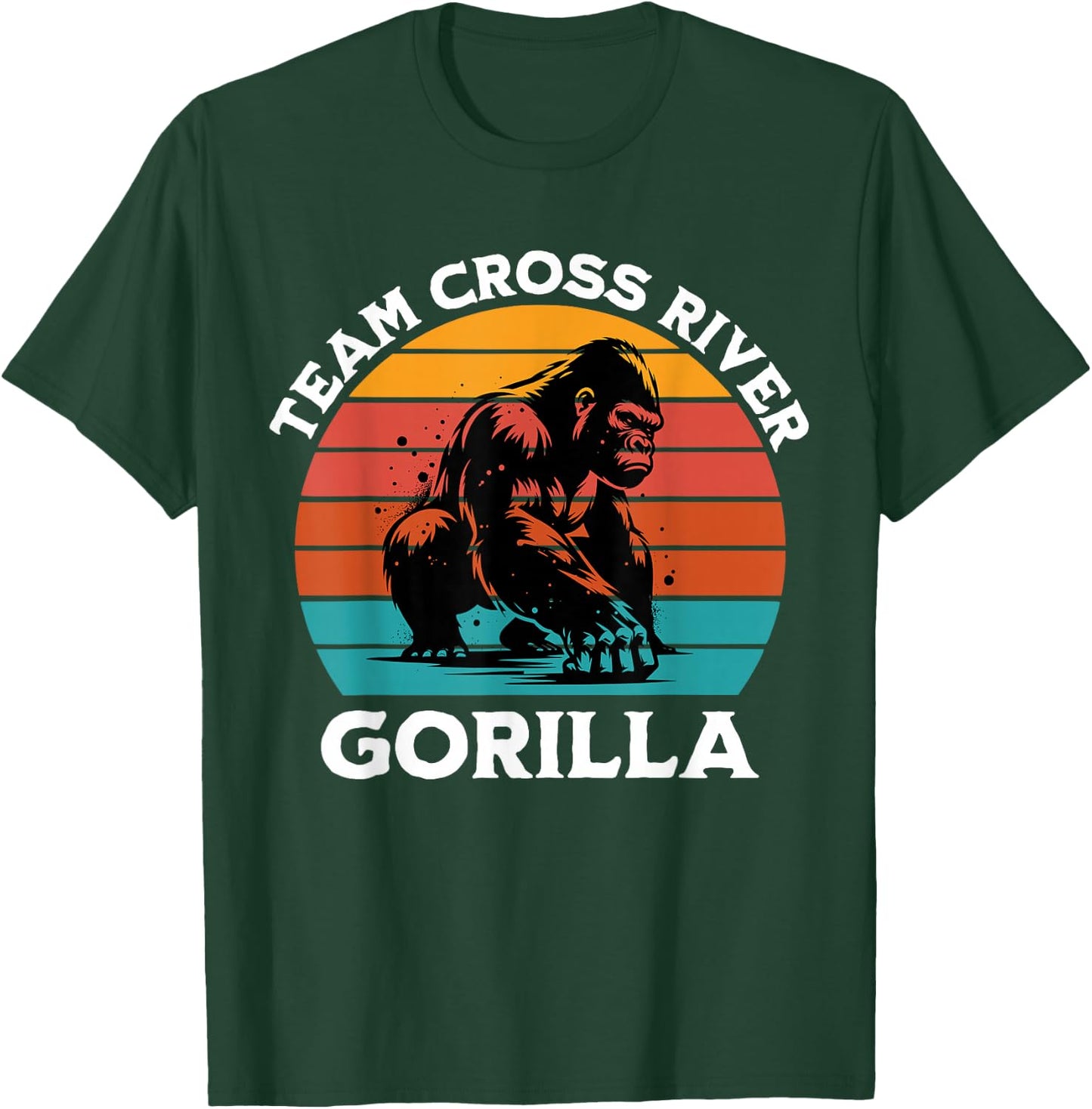 Cross River Gorilla Team Cross River Gorilla T-Shirt - T-Shirt | Forest