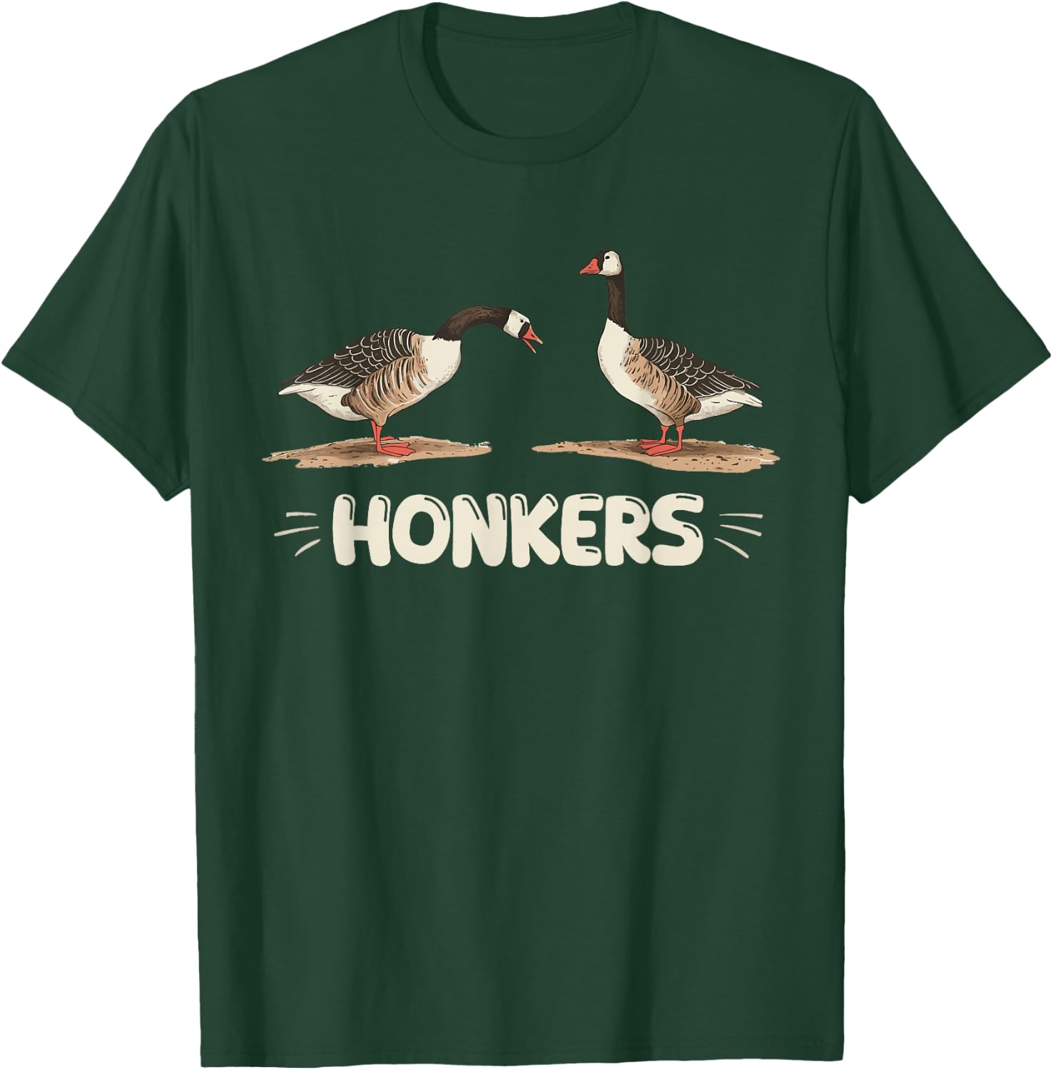 Honkers Goose T-Shirt - T-Shirt | Forest