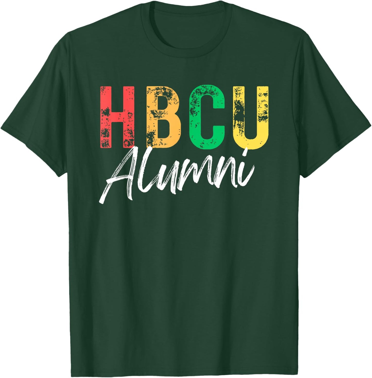 Historical Black College University HBCU Alumni Graduate T-Shirt - T-Shirt | Forest