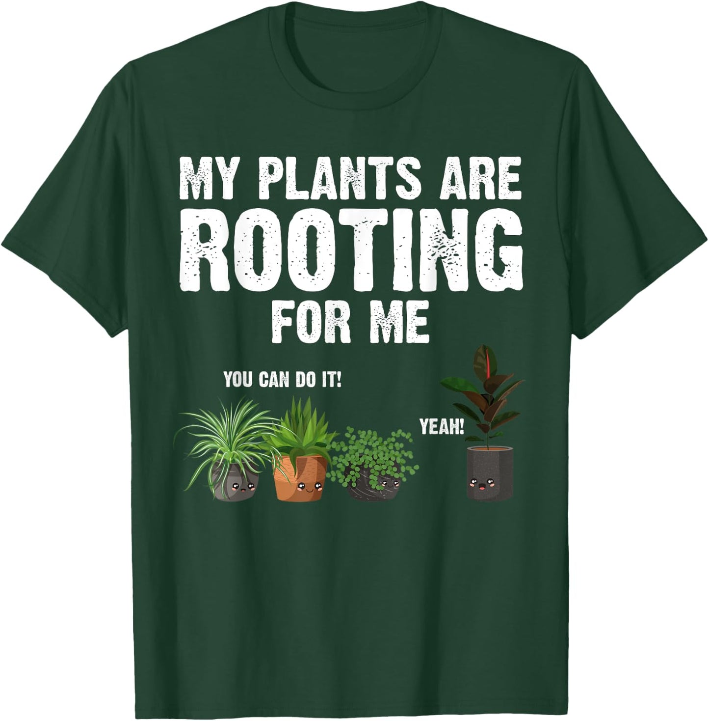 Funny Gardening Design Women Gardener Plant Lover T-Shirt - T-Shirt | Forest