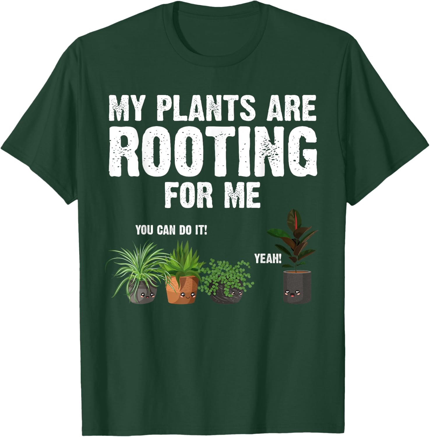 Funny Gardening Design Women Gardener Plant Lover T-Shirt - T-Shirt | Forest