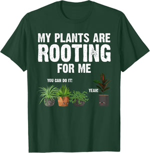 Funny Gardening Design Women Gardener Plant Lover T-Shirt - T-Shirt | Forest