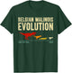 BELGIAN MALINOIS EVOLUTION Dog Owner Funny Malinois Men Women T-Shirt - T-Shirt | Forest