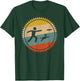 Frisbee With Dog Vintage For Dog Lovers T-Shirt - T-Shirt | Forest