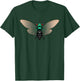 Cicada Art Women Kids Insect Entomologist Cicada T-Shirt - T-Shirt | Forest