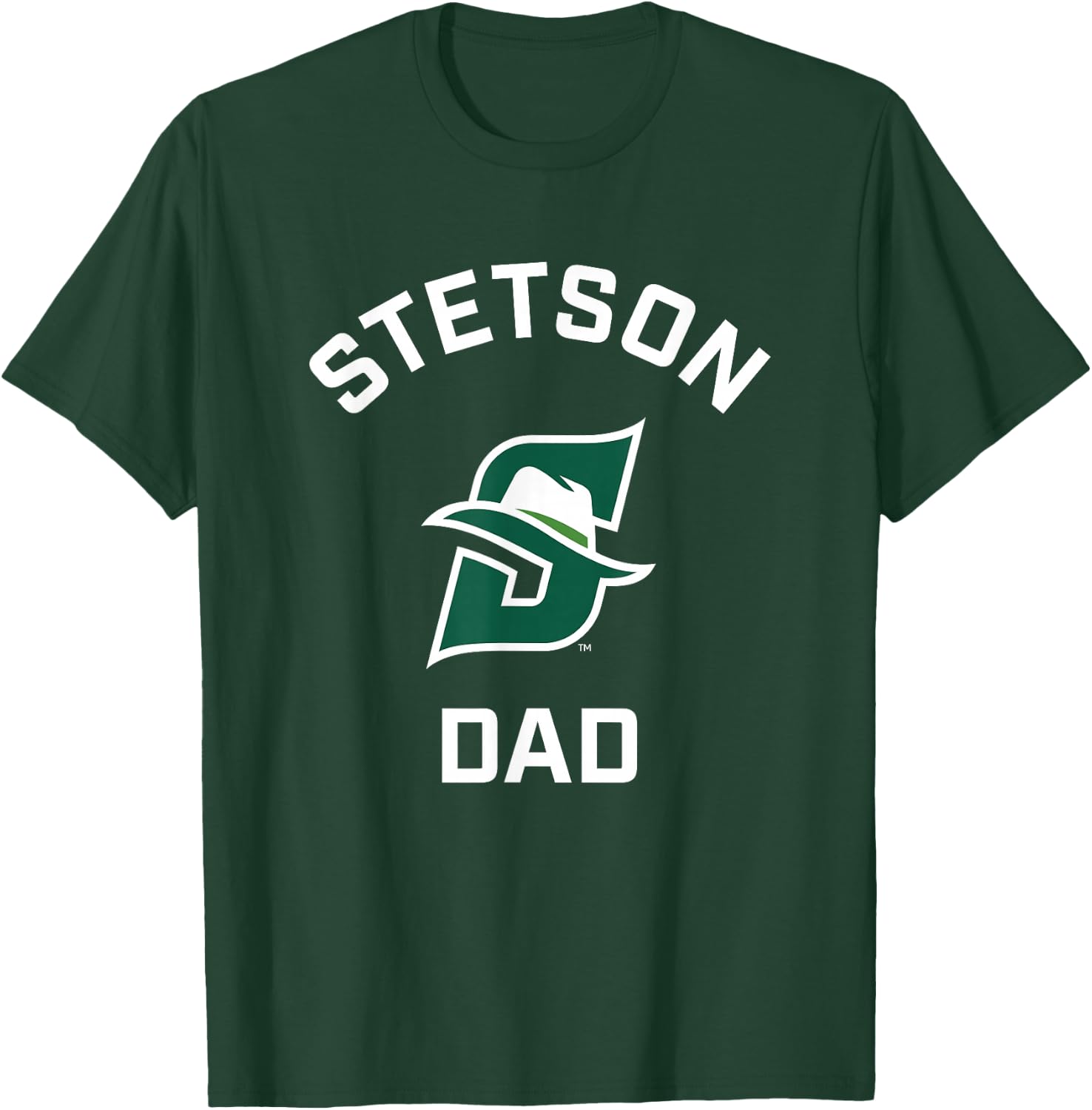 Stetson University Hatters Arched Dad T-Shirt - T-Shirt | Forest