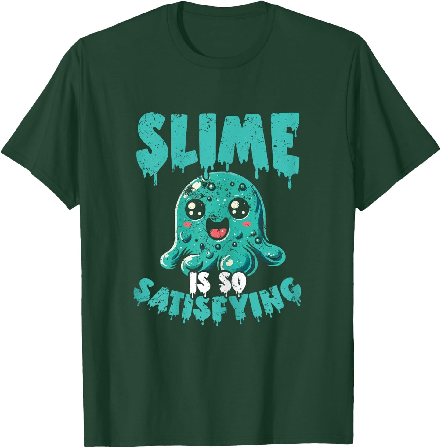 Funny Slime Gift Girls - Trendy DIY Kids Tweens Toddler T-Shirt - T-Shirt | Forest
