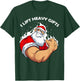I Lift Heavy s Christmas Cool Santa Bodybuilding Workout T-Shirt - T-Shirt | Forest