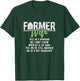 Rancher Ranch Farmer Wife Farm Farming Farmer T-Shirt - T-Shirt | Forest