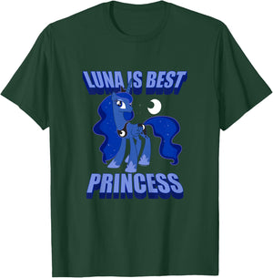 Kids My Little Pony: Friendship Is Magic Luna The Best Princess T-Shirt - T-Shirt | Forest
