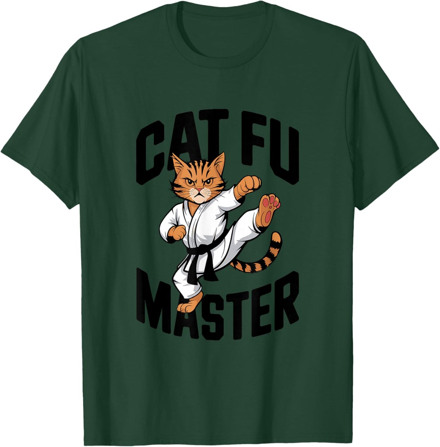 Funny Cat Women Girls Kids T-Shirt - T-Shirt | Forest