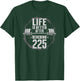 Funny 225 Pound Bench Press Gym - Better After Benching 225 T-Shirt - T-Shirt | Forest