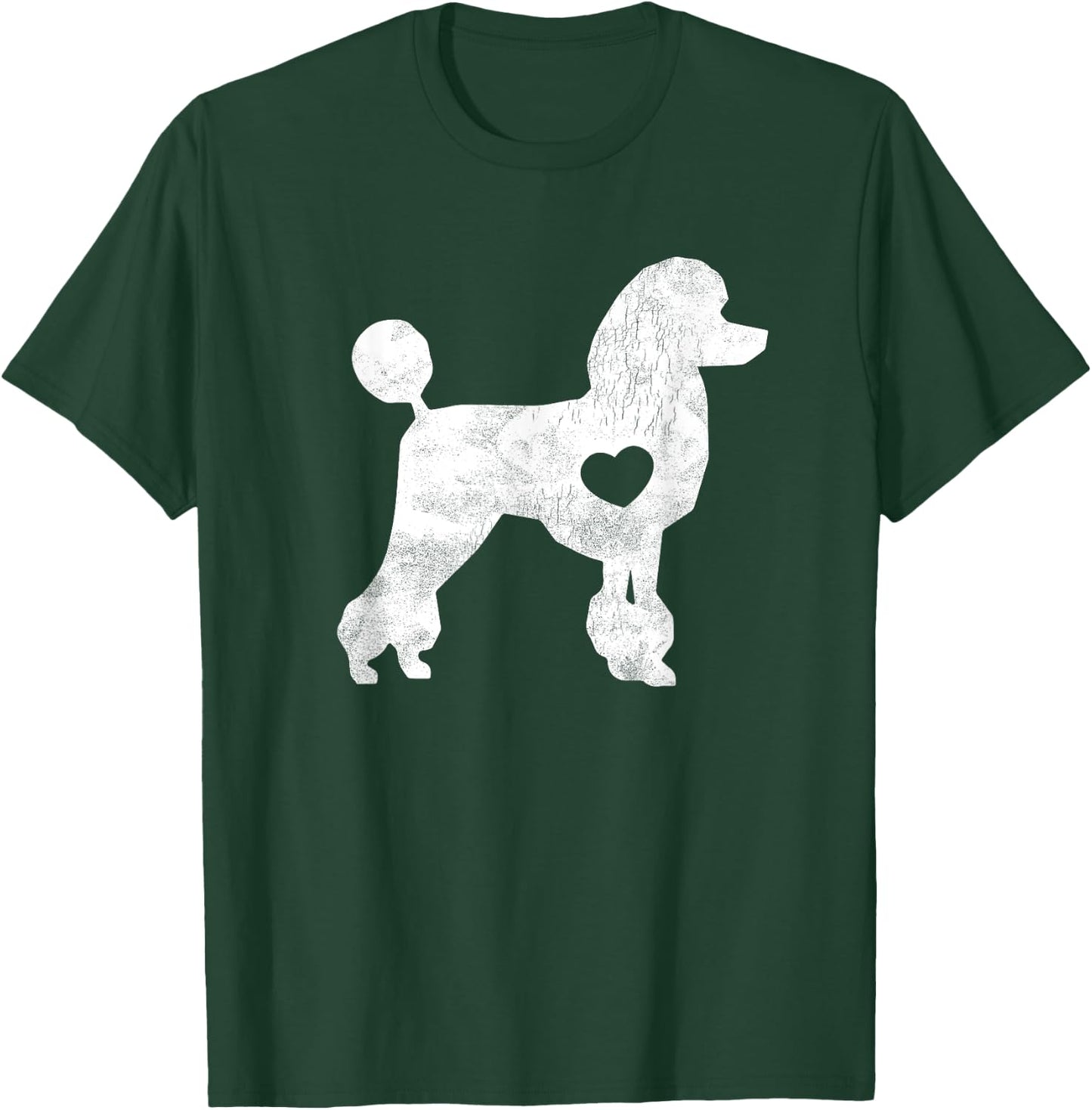 I Love My Poodle Shirt Poodle Lover Gifts Dog Pet Owner Men Women Kids T-Shirt - T-Shirt | Forest